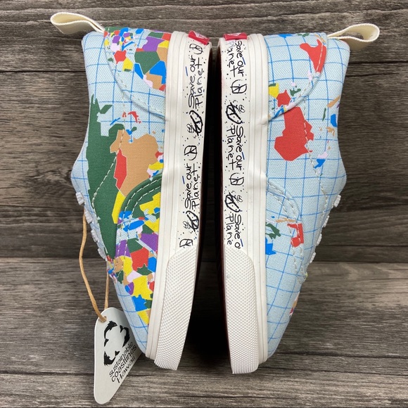 NEW Vans Toddler ‘Save Our Planet’ Era Tennis Shoe - Picture 2 of 9